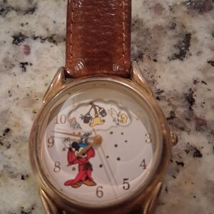 Disney Mickey Fantasia Collectible 45th Anniversary Watch In Original Box